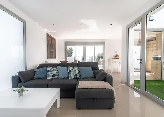 House Near The W Sea View, Jaca Semesterbostad Arico